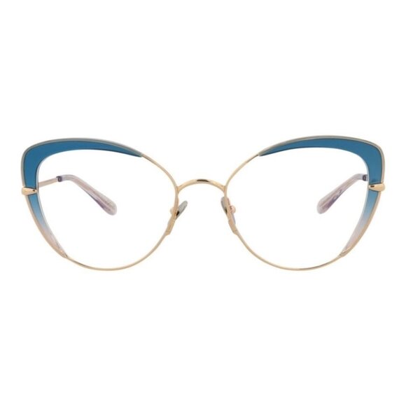 Pomellato Womens Cat Eye Gold Gold Transparent Fashion Designer Eyewear - Picture 1 of 4